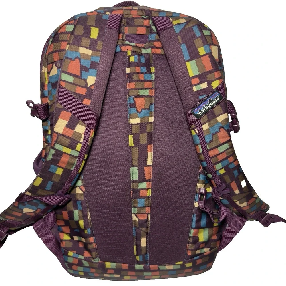 Patagonia Refugio Backpack Fitz Roy‎ Patchwork Daypack Removable Laptop Sleeve